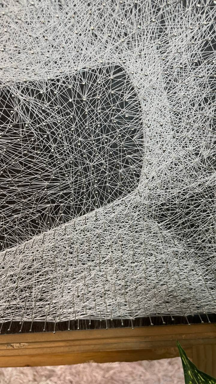 The Champion's Shot - Custom Sports String Art Portrait